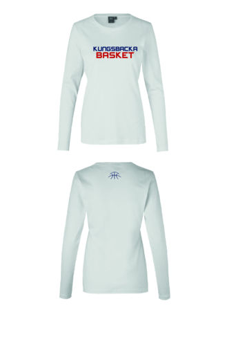 T-shirt Interlock, l&aring;ng &auml;rm, dam